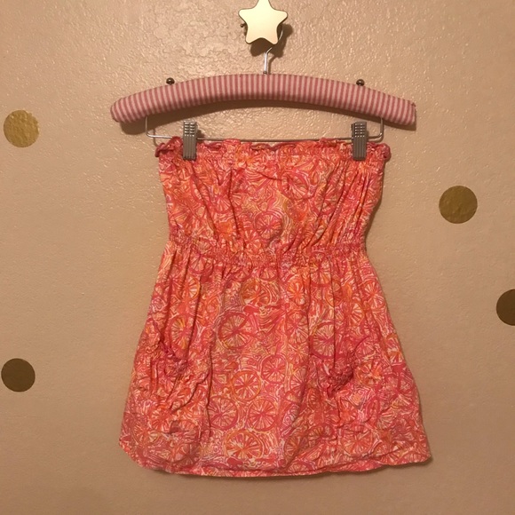 Lilly Pulitzer Tops - Lilly Pulitzer Hotty Pink Ten Speed Tube Top. Sm.